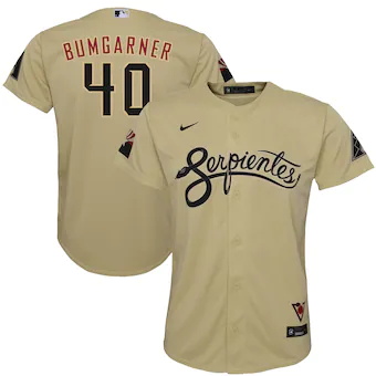 youth nike madison bumgarner gold arizona diamondbacks city